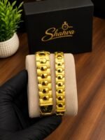 Shahva Gold Couple Watches – Elegant Matching Timepieces - Image 3