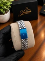 Rolex GMT-Master II Style Solid Stainless Steel Jubilee Bracelet and Safety Folding Clasp